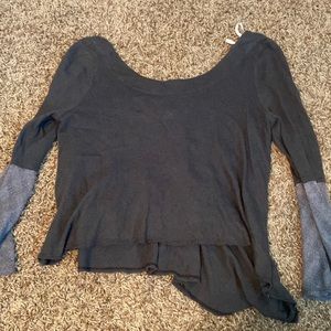 Free people long sleeve shirt